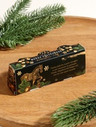 Набор свечей гелевых «Конь. Всё сбудется», 3 шт., золотые, 2.5×2.5×2.5 см - Фото 1