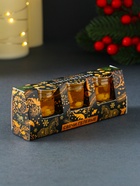 Набор свечей гелевых «Конь. Всё сбудется», 3 шт., золотые, 2.5×2.5×2.5 см - Фото 7