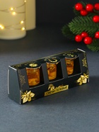 Набор свечей гелевых «Золотой конь. На удачу», 3 шт., золотые, 2.5×2.5×2.5 см - Фото 7