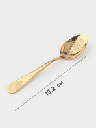 Набор столовых ложек Доляна «Эмили», длина 20.5 см, 6 шт., нержавеющая сталь, золотистый - Фото 2