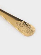 Набор столовых ложек Доляна «Эмили», длина 20.5 см, 6 шт., нержавеющая сталь, золотистый - Фото 4