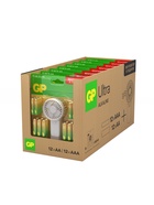 Батарейка алкалиновая GP Ultra, ААА+АА, LR03+LR6-24BL, 1.5В, блистер 12+12 шт, вентилятор 10902386 - фото 16779961