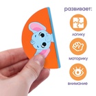 Детская развивающая игра Крошка Я «Маленький строитель», изучение форм/цветов, EVA - Фото 4