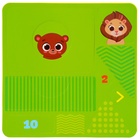 Детская развивающая игра Крошка Я «Маленький строитель», изучение форм/цветов, EVA - Фото 5