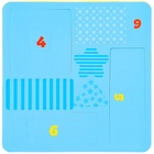 Детская развивающая игра Крошка Я «Маленький строитель», изучение форм/цветов, EVA - Фото 8