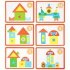 Детская развивающая игра Крошка Я «Маленький строитель», изучение форм/цветов, EVA - Фото 9