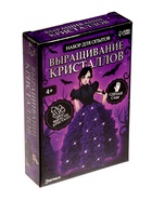 УЦЕНКА Набор для опытов «Выращивание кристаллов», фигурка: мрачная девочка - Фото 4