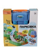 УЦЕНКА Парковка в рюкзаке «Полицейская погоня», 3 машинки, 1 вертолёт - Фото 11