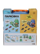 УЦЕНКА Парковка в рюкзаке «Полицейская погоня», 3 машинки, 1 вертолёт - Фото 12