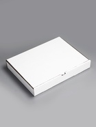 Коробка для пирога и пиццы, белая, 45×33×6 см (10 шт) - фото 809080037