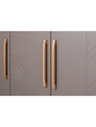 Шкаф двухстворчатый для одежды «Амьен 16.309.02», 875×586×2135 мм, цвет плейн/веллюто капучино - фото 14876239