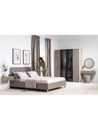 Шкаф - пенал для одежды «Амьен 16.309.01», 437×586×2135 мм, цвет плейн/веллюто капучино 10903873 Шкаф - пенал для одежды «Амьен 16.309.01», 437×586×2135 мм, цвет плейн/веллюто капучино 10903873