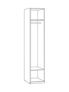 Спальный гарнитур «Амьен», комплект 8 предметов, цвет плейн/веллюто МДФ - Фото 12