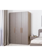 Шкаф трёхстворчатый для одежды «Амьен», 1312×586×2135 мм, цвет плейн/веллюто МДФ - фото 14876242