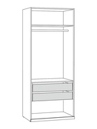 Спальный гарнитур «Амьен», комплект 6 предметов, цвет плейн/веллюто МДФ - Фото 3