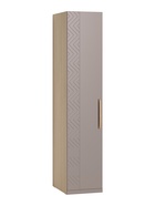 Шкаф четырёхстворчатый для одежды «Амьен», 1749×592×2135 мм, цвет плейн/веллюто МДФ - фото 14872080