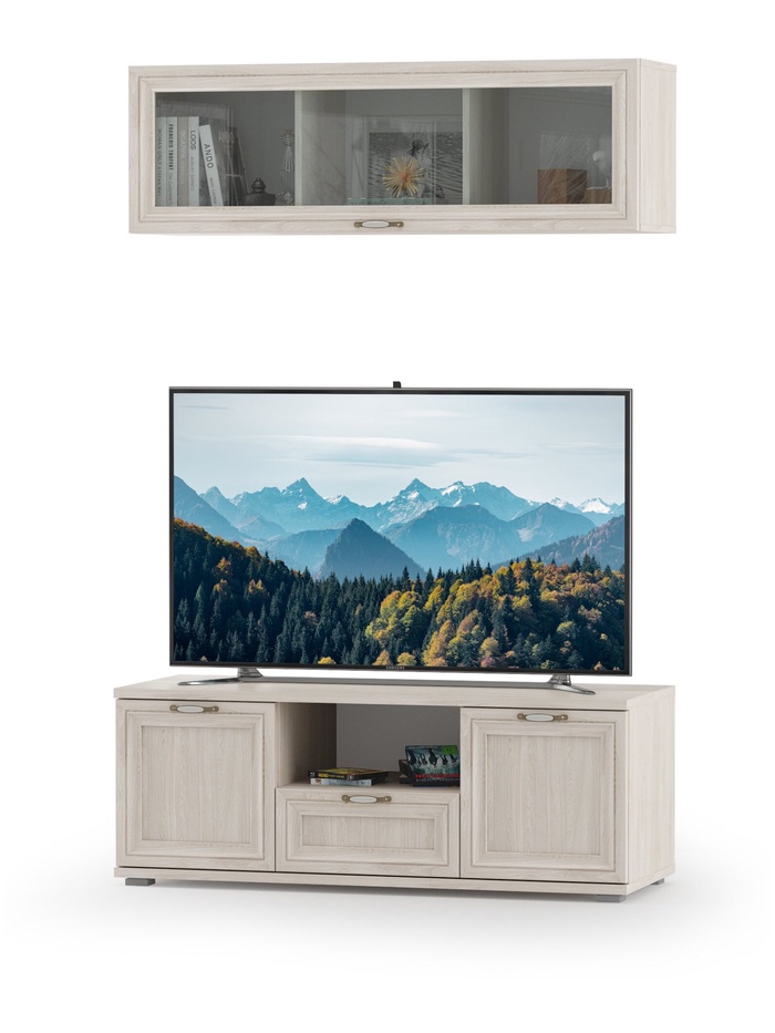 Комплект мебели в гостиную «Бьянка», 2 предмета, цвет ясень анкор светлый - Фото 1