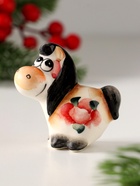 Фигурка фарфор гжель «Конь Вася», 5.5×6×3 см, цветная - Фото 2