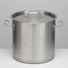 УЦЕНКА Котел 20 л нерж.тройное дно d=300 h=300, ИНДУКЦИЯ - Фото 2