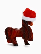 Фигурка полистоун 9см "Лошадка в шапочке" - фото 68963415