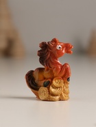 Фигурка полистоун «Коняшка с монетами и подковой», 4×1.8×4.3 см, МИКС - Фото 6