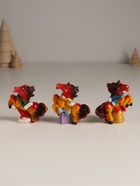 Фигурка полистоун «Новогодняя лошадка в шарфике», 6×2.5×6.8 см, МИКС - Фото 2