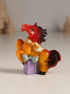Фигурка полистоун «Новогодняя лошадка в шарфике», 6×2.5×6.8 см, МИКС - Фото 3