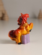 Фигурка полистоун «Новогодняя лошадка в шарфике», 6×2.5×6.8 см, МИКС - Фото 5