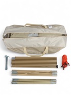 Палатка туристическая 3-местная maclay turgoyak cool 3, 380×210×170 см, кемпинговая, двухслойная, с тамбуром, бежевая - Фото 21