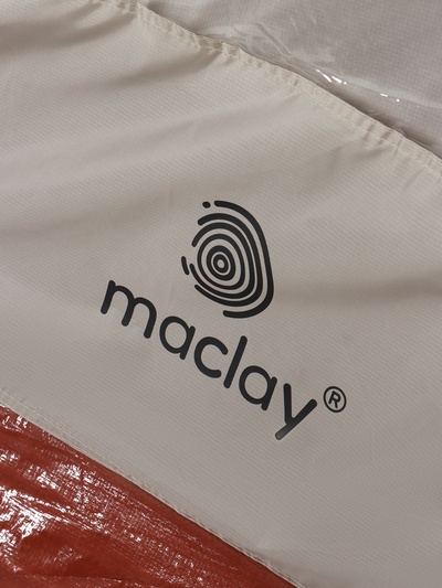 Палатка туристическая 4-местная maclay kavkaz ume 4, 250×360×140 см, треккинговая, двухслойная, с тамбуром, бежевая