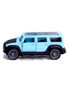 УЦЕНКА Машинка металлическая «Джип», 1:36, инерционная, открываются двери, синий - Фото 2