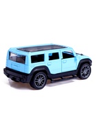 УЦЕНКА Машинка металлическая «Джип», 1:36, инерционная, открываются двери, синий - Фото 3