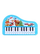 УЦЕНКА Музыкальное пианино «Волшебного нового года», звук, синяя - Фото 2