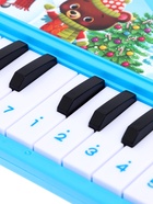 УЦЕНКА Музыкальное пианино «Волшебного нового года», звук, синяя - Фото 3