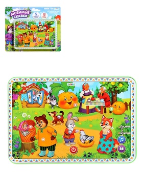 {{photo.Alt || photo.Description || 'УЦЕНКА Музыкальный планшет «Однажды в сказке», 13 звуков и голосов, 5 любимых сказок'}}