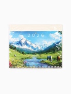 Календарь настенный квартальный 2026 «Пейзаж», 30×46 см - Фото 8