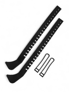 Чехлы для коньков Winter Star, 34 см, универсальные, чёрные - Фото 3