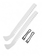 Чехлы для коньков Winter Star, 34 см, универсальные, белые - Фото 5