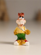 Фигурка полистоун «Конь в спортивном костюме», 3.3×2.3×5 см, МИКС - Фото 3