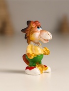 Фигурка полистоун «Конь в спортивном костюме», 3.3×2.3×5 см, МИКС - Фото 4