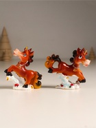 Фигурка полистоун «Лошадка на облачке с розами», 6.4×2.5×6 см, МИКС - Фото 3