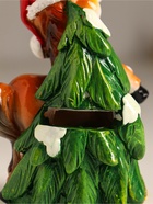 Копилка для денег «Коняшка у ёлки в колпаке и шарфике», полистоун, 8×6×10.5 см - фото 53415372