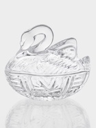 Икорница «Лебедь», 200 мл, 13.5×8.7×13 см, стекло, прозрачная - Фото 3