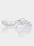 Икорница «Лебедь», 200 мл, 13.5×8.7×13 см, стекло, прозрачная - Фото 4