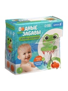 УЦЕНКА Игрушка для купания в ванной «Водные забавы: Лягушка», 3 мячика 10908239