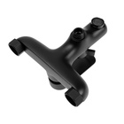 УЦЕНКА Смеситель для ванны ZEIN Z3852, однорычажный, душевой набор, лейка 5 режимов, черный 10908272