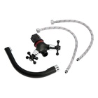 УЦЕНКА Смеситель для кухни ZEIN ZC2023, кран-букса латунь 1/2", двухвентильный, черный - Фото 6