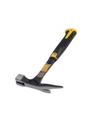 Молоток кровельщика ТУНДА ПРОФИ, цельнокованый, боек с магнитом, 2К рукоятка, 600 г - Фото 6