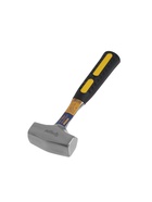 Кувалда ТУНДРА, цельнокованая, квадратный боек, двухкомпонентная рукоятка, 1 кг - Фото 6