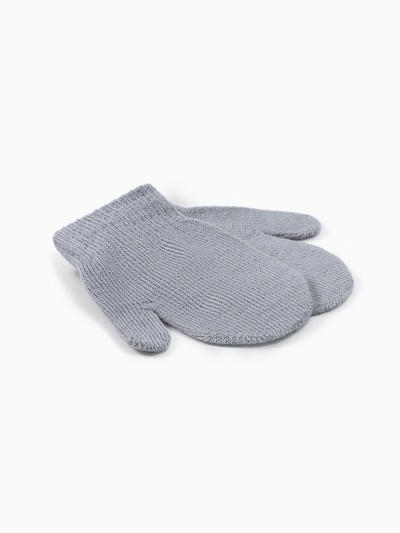 Варежки детские MINAKU, 12 см, серые